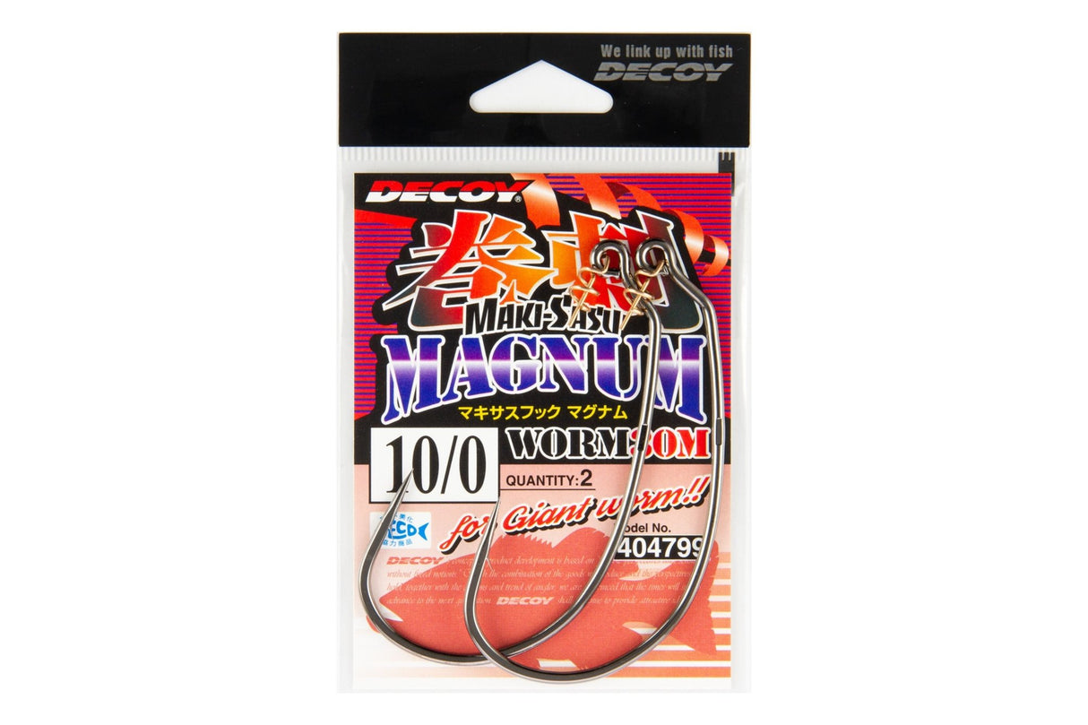 Anzuelos Decoy Worm 30 Makisasu Magnum - Tienda Bass