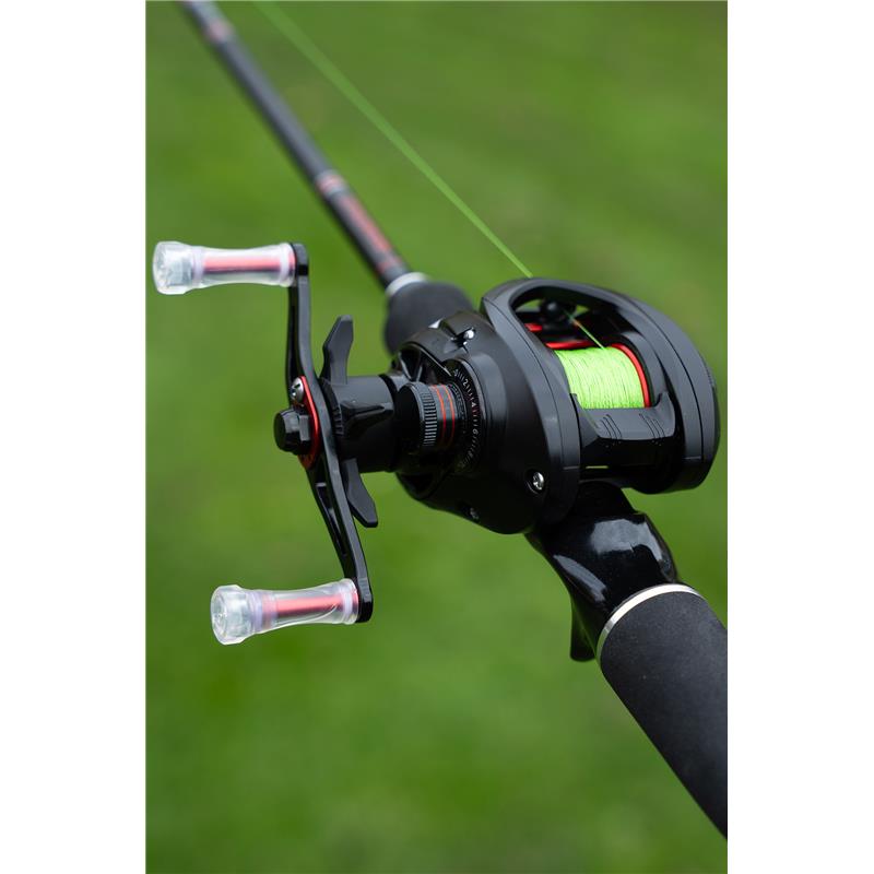 Carrete Zebco Demonic Finesse Baitcaster 100 LHW - Tienda Bass