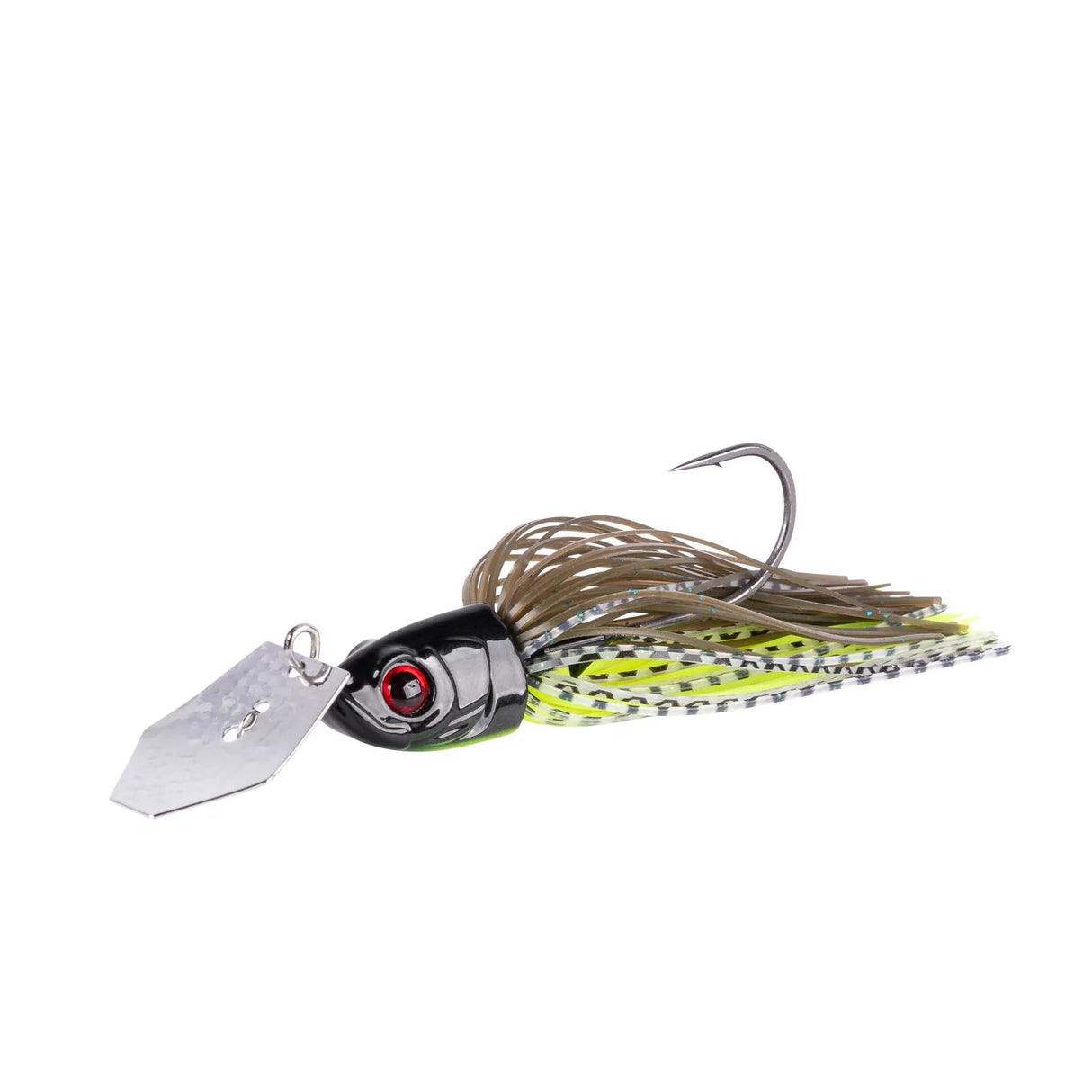Chatterbait Shimano Yasei Chit Chat 21g Brown Chartreuse - Tienda Bass