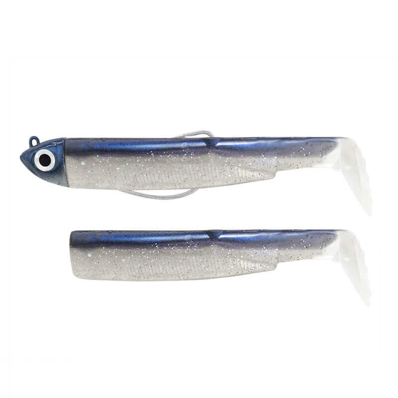 Combo Black Minnow Nº3 120 Shore 12 g Electric Blue - Tienda Bass