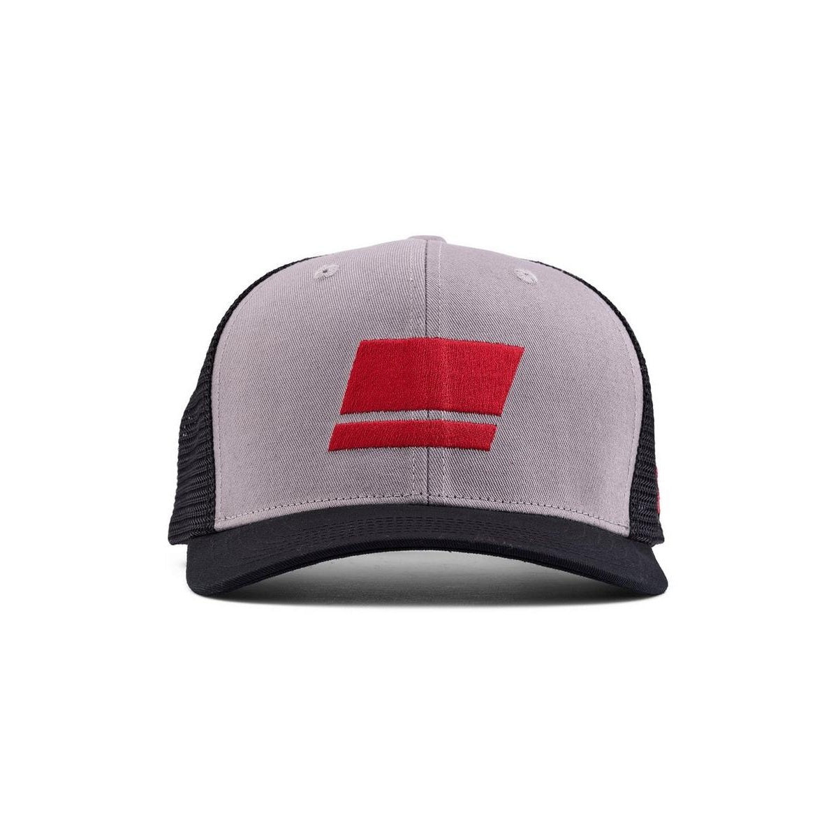 Gorra Abu Garcia Flag Trucker Gris Negro - Tienda Bass
