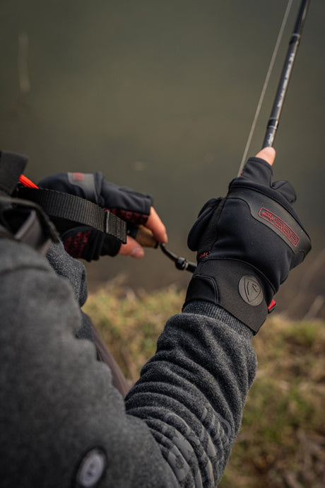 Guantes de manopla sin dedos Fox Rage - Tienda Bass
