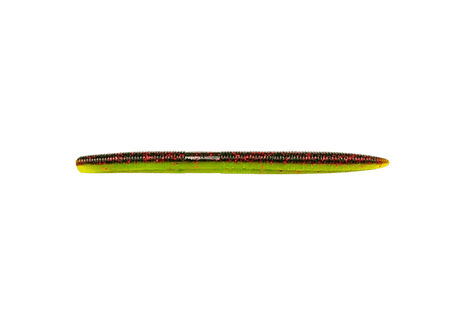 Gusano AGR Still Worm 100 mm Green Pumpkin Chartreuse - Tienda Bass