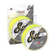 Hilo Trenzado Mikado Nihonto 8X Fluo Amarillo 150 m - Tienda Bass