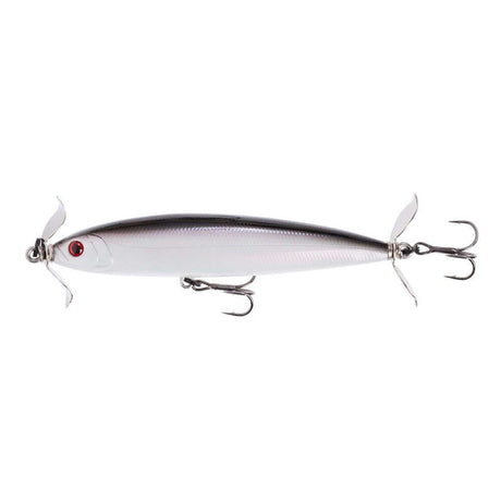 Jerkbait Hart Double Wisher 100 mm Pearl Black - Tienda Bass