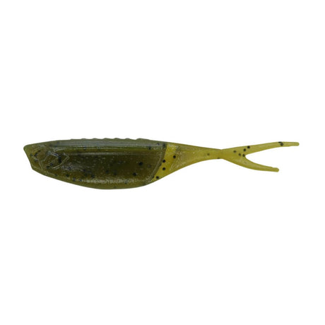 Jerkbait Yamamoto Hinge Minnow 3,5" 88,9 mm Green Pumpkin/Black Flake - Tienda Bass