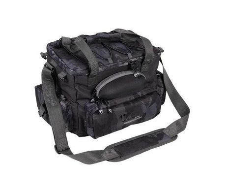 Macuto con cajas Fox Rage Voyager Camo Mediano - Tienda Bass