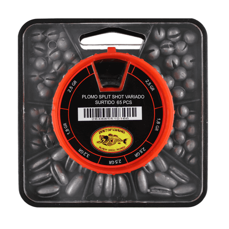 Pack Plomo Split Shot Variado Baitsfishing - Tienda Bass