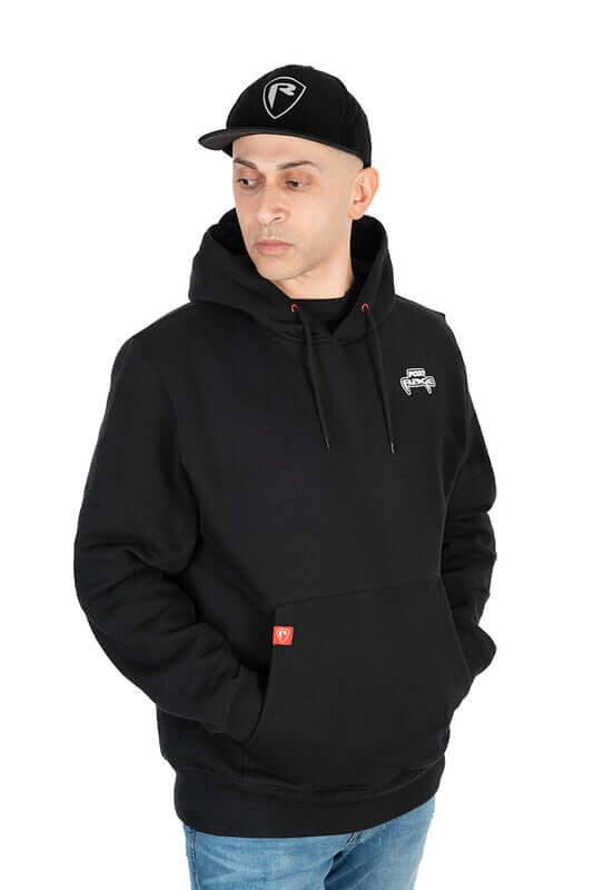 Sudadera Fox Rage con capucha Negra - Tienda Bass