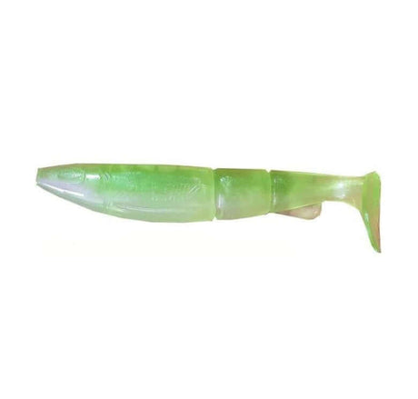 Swimbait Vinilo Alpha Hacker 5 Green Purple - Tienda Bass