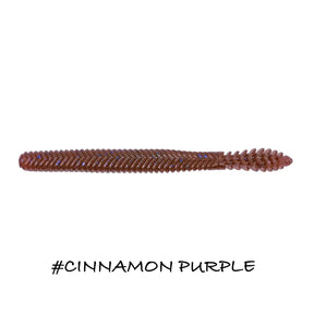 Vinilo Iberican Lures Worm 127 mm Cinnamon Purple - Tienda Bass