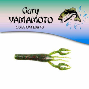 Vinilo Yamamoto Fat Baby Craw 3,75'' - 95 mm Watermelon Black Red - Tienda Bass