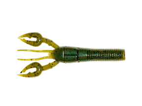 Vinilo Yamamoto Fat Baby Craw Floater 3´75" 95 mm Green Pumpkin Blue - Tienda Bass