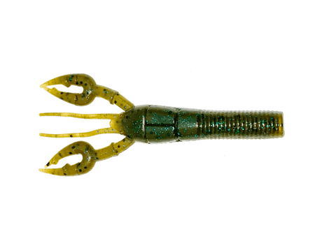 Vinilo Yamamoto Fat Baby Craw Floater 3´75" 95 mm Green Pumpkin Blue - Tienda Bass