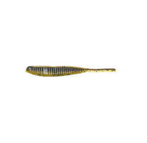 Vinilo Yamamoto Shad Shape 4'' - 100 mm Green Pumpkin - Tienda Bass