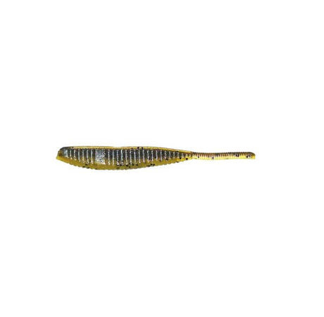 Vinilo Yamamoto Shad Shape 4'' - 100 mm Green Pumpkin - Tienda Bass