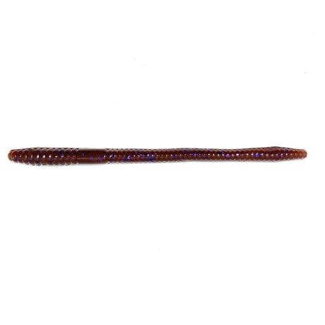Vinilo Zoom Finesse Worm 120 mm Cinnamon Purple - Tienda Bass