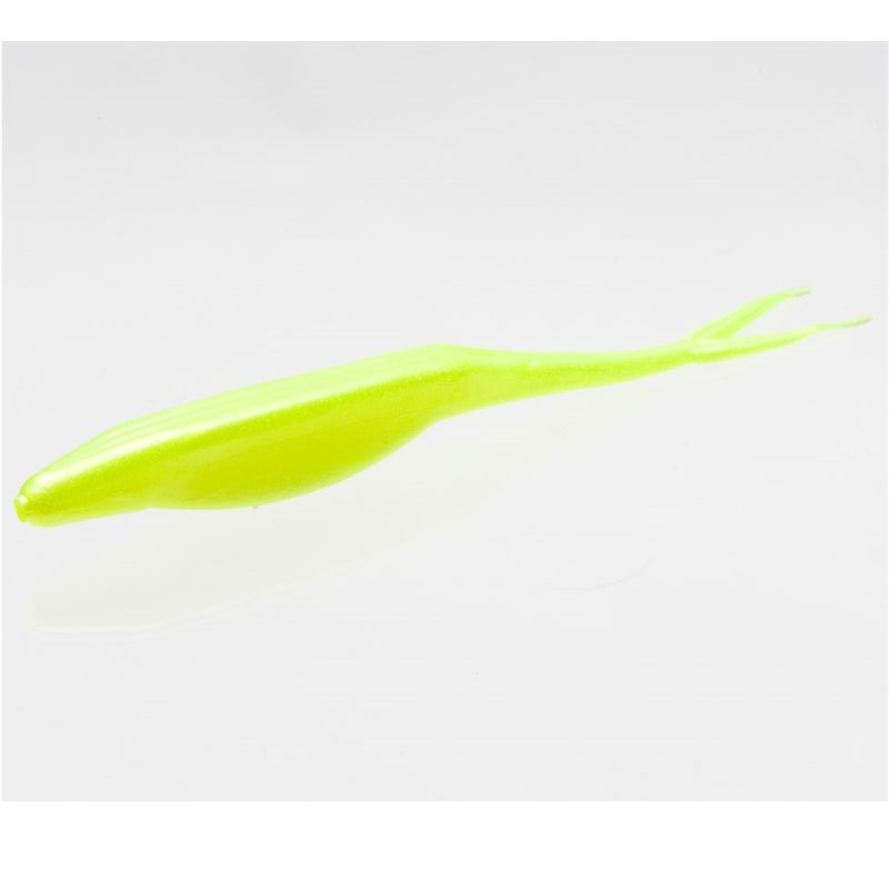 Vinilo Zoom Super Flukes 130 mm Chartreuse Pearl - Tienda Bass