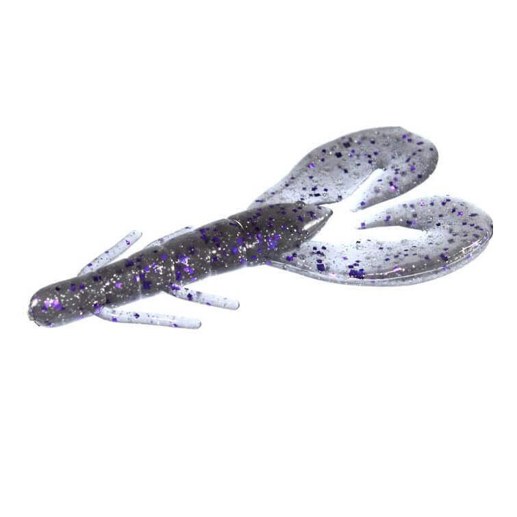 Vinilo Zoom Super Speed Craw 95 mm Smokin Purple - Tienda Bass
