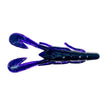 Vinilo Zoom Ultra Vibe Speed Craw 90 mm Black Light - Tienda Bass
