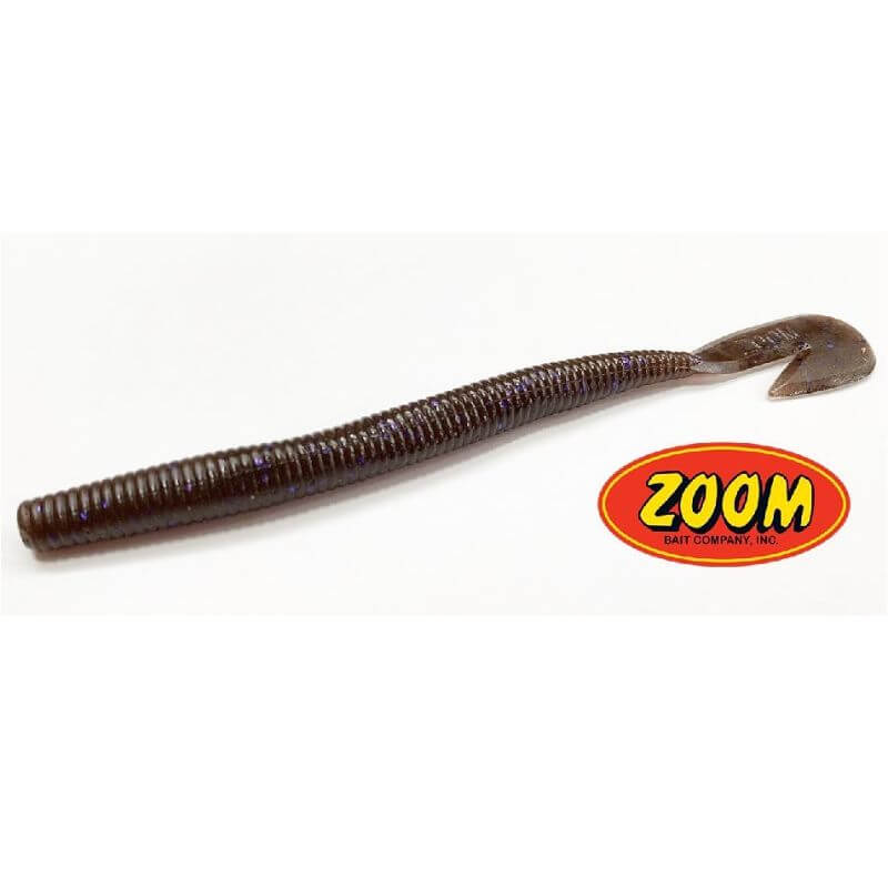 Vinilo Zoom Ultra Vibe Speed Worm 150 mm Cinnamon Purple - Tienda Bass